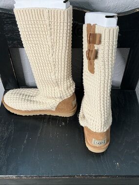 UGG Classic Selene tall knit boots